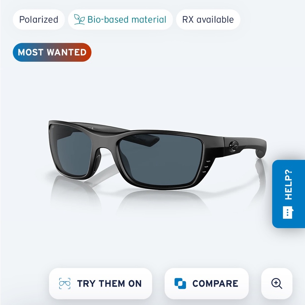 Costa Whitetip Polarized Sunglasses - New!